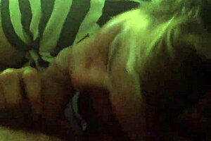 Eveline Immergeil intensely sucks my cock while urging you to jerk off