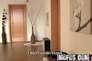 Pervs On Patrol - Gorgeous Brunette Rides Her Voyeur Starring Arian Joy