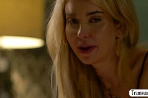 Gracie Jane sucks and rides her boyfriend's dick