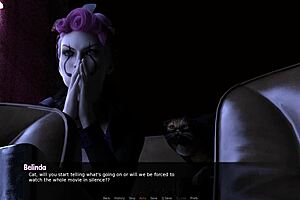 Redhead Mrs. Carlson Enjoys Muff Diving in Erotic Theater