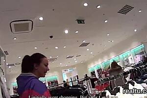 i seduced attractive czech kitten in shopping centre and shagged in pov