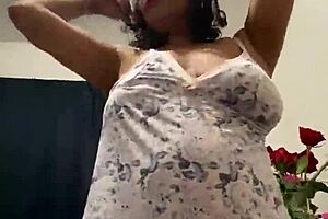 Amazing Mature Latina Anna Maria Shows Off Big Tits And Ass