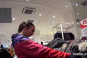 i seduced attractive czech kitten in shopping centre and shagged in pov