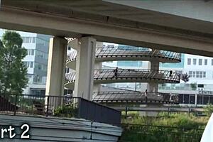 yo, check out alexis crystal getting banged hard in this wild public teen 18+ gangbang orgy with friends