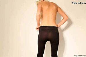 Hungarian Sexy Blond Bambi in Erotic Makeover Mixed Video Scenes