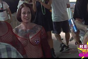 Public nudity at Fantasy Fest