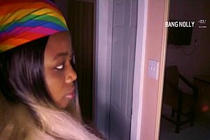 Oga Bang Subtly Fucks His Stepsister's Natural Tits On Parents' Bed.