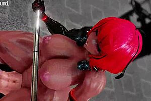 Futa With Big Tits In Gym