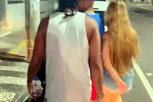 Beautiful amateurs review street putaria ending in fucking in moving car