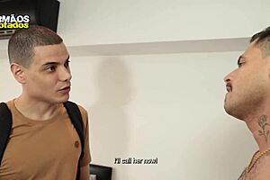 deu o rabo pro enteado previa with blowjob and ass to mouth bareback.