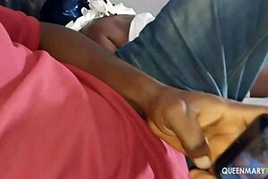 he got horny watching porn, stepsis helped with masturbation