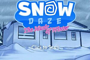 What a slutty puppy in the snow!