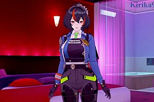 Zhu Yuan And Nekomiya Mana Nekomata In Zenless Zone Zero Hentai