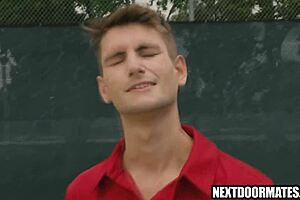 Gay Twinks Slam Asses After Tennis Match!