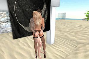 OMG, In Second Life I’m Banging a Blonde Slut and It’s Insane! 😍