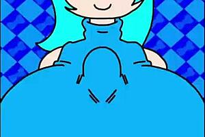 Abby Bent Over for Deepthroat Anal Banging