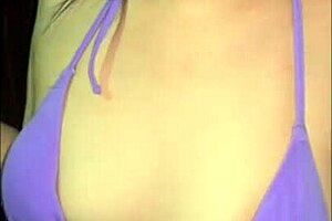 Step Cousin Relaxes After Long Day