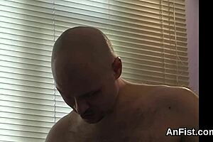 Flirty lesbo dolls GAPING and FIST FUCKING anals