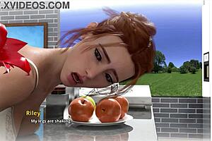 In Karthik's DREAM, he FUCKS Riley with BLOWJOB and FOOTJOB.