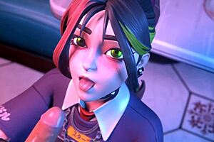 Intense Fortnite Porn Helsie Compilation With Cumshots