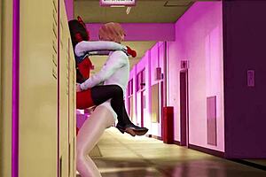 Meruccubus Sucked Off After Studying L 3d Hentai Uncensored Sfm