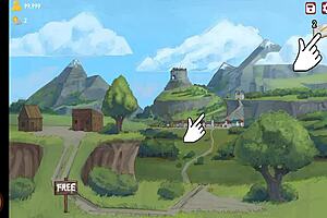 A girl builds her fantasy brothel in an anime world