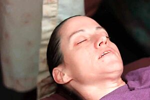 More Double Homemade Amateur Facial Action with Cum-Covered Brunette in Dirty Talk Scene.