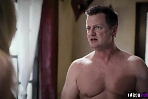 Riley Star Catches Stepmom In Doggystyle Pussy Penetration With Big Cock