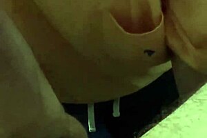 Gay amateur's hot blowjob scene with cum shot