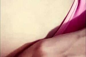 My horny cousin records herself masturbating and sends it to me! 🔥