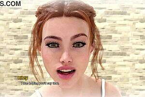 In Karthik's DREAM, he FUCKS Riley with BLOWJOB and FOOTJOB.