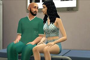 doctor fucks 18-year-old in hospital, cumming on her face 😏