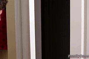 Teen Babysitter Enjoys Pool Fun In Stone Age Family