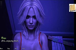 Blonde Chick Route In Hentai Game