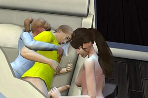 Hidden Blowjob Sparks Wild Threesome in Secret Spot.