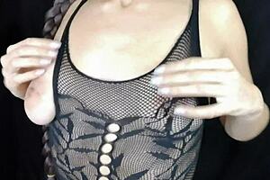 watch this brunette teen experience a real nipple orgasm