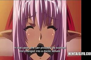 Fiesty Princess Becomes Lactating Cum Bucket