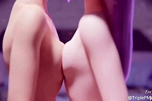 Animated 3d Lesbian Yuri Kissing Hentai