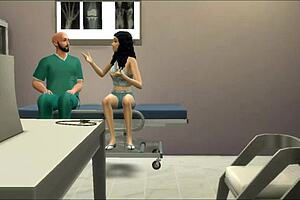 doctor fucks 18-year-old in hospital, cumming on her face 😏