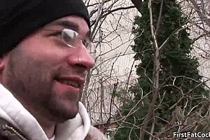 Hot gay threesome action gay porn