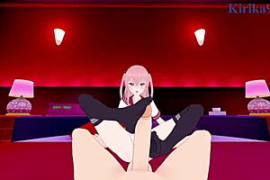 i feel marin kitagawa and sajuna inui juju's intense sex in my dress-up darling hentai, their big tits and creampie driving me wild