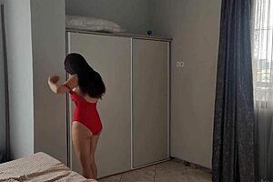 Stepsister gives explosive blowjob and rides stepbro's cock hard