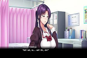 In hypnotic school game, monster unleashes secret desires in anime hentai sex scenes