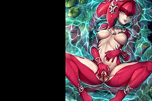 Mipha compilation showcases detailed zelda scenes