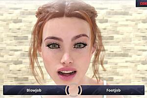 In Karthik's DREAM, he FUCKS Riley with BLOWJOB and FOOTJOB.