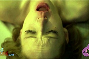 Lesbian Ass Licking & Strap-On Fucking With Clothes Ripped.