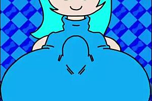 Abby Bent Over for Deepthroat Anal Banging