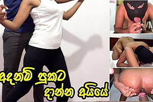Sri Lankan schoolgirl gets her tight ass pounded hard