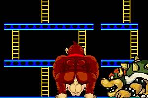 Hey, How Wild Does Bowser Smash Mario in This Cartoon?