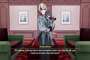 Arlecchino's persuasion leads to a steamy business deal